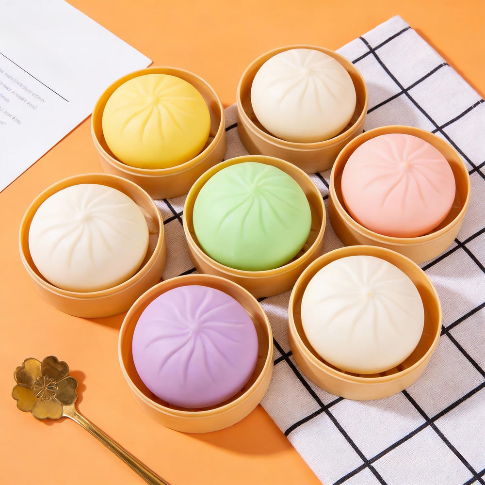 Dayingjiang dumpling stress ball close-up texture showing pliable material.