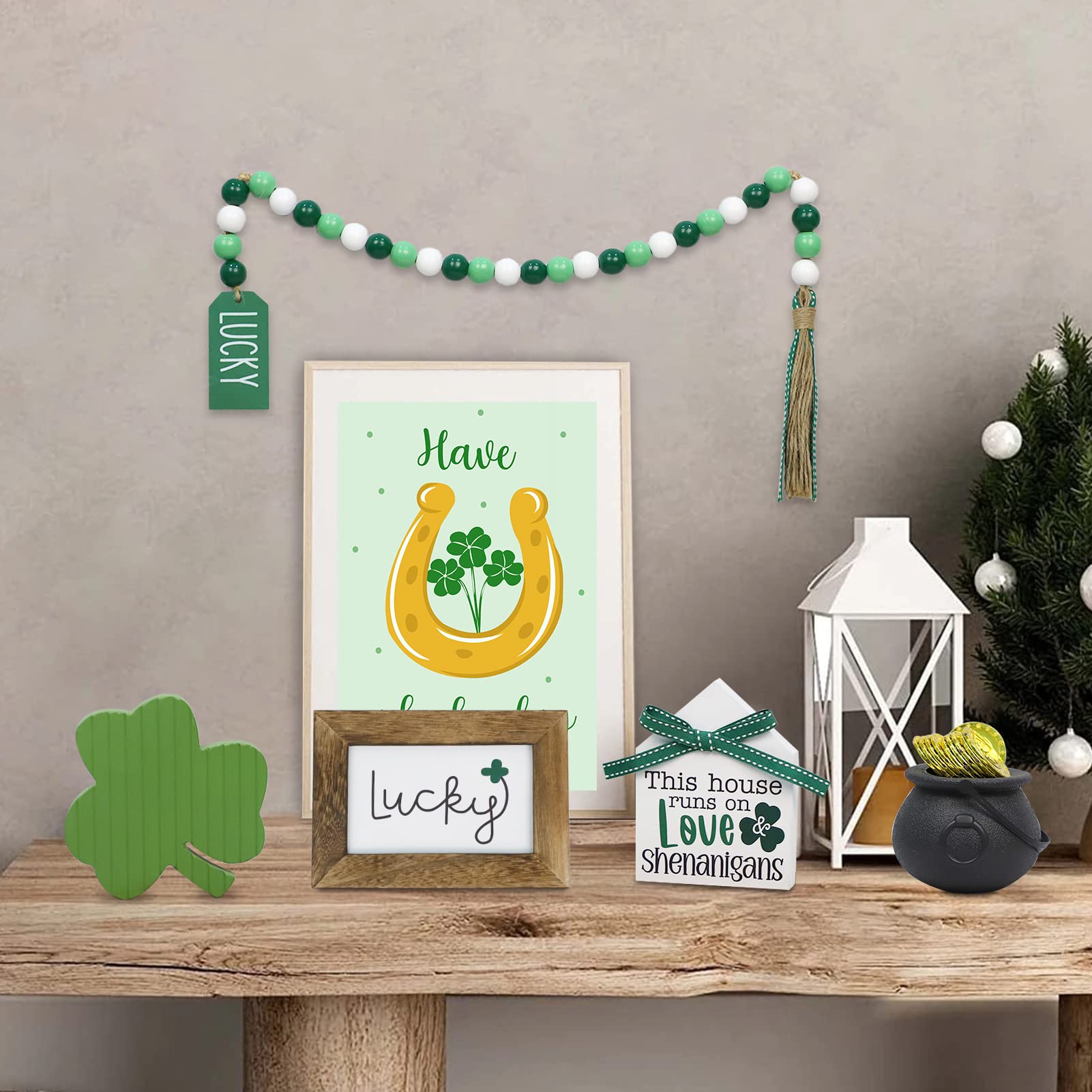 Dazonge Shamrock Coins provide festive accents for displays.