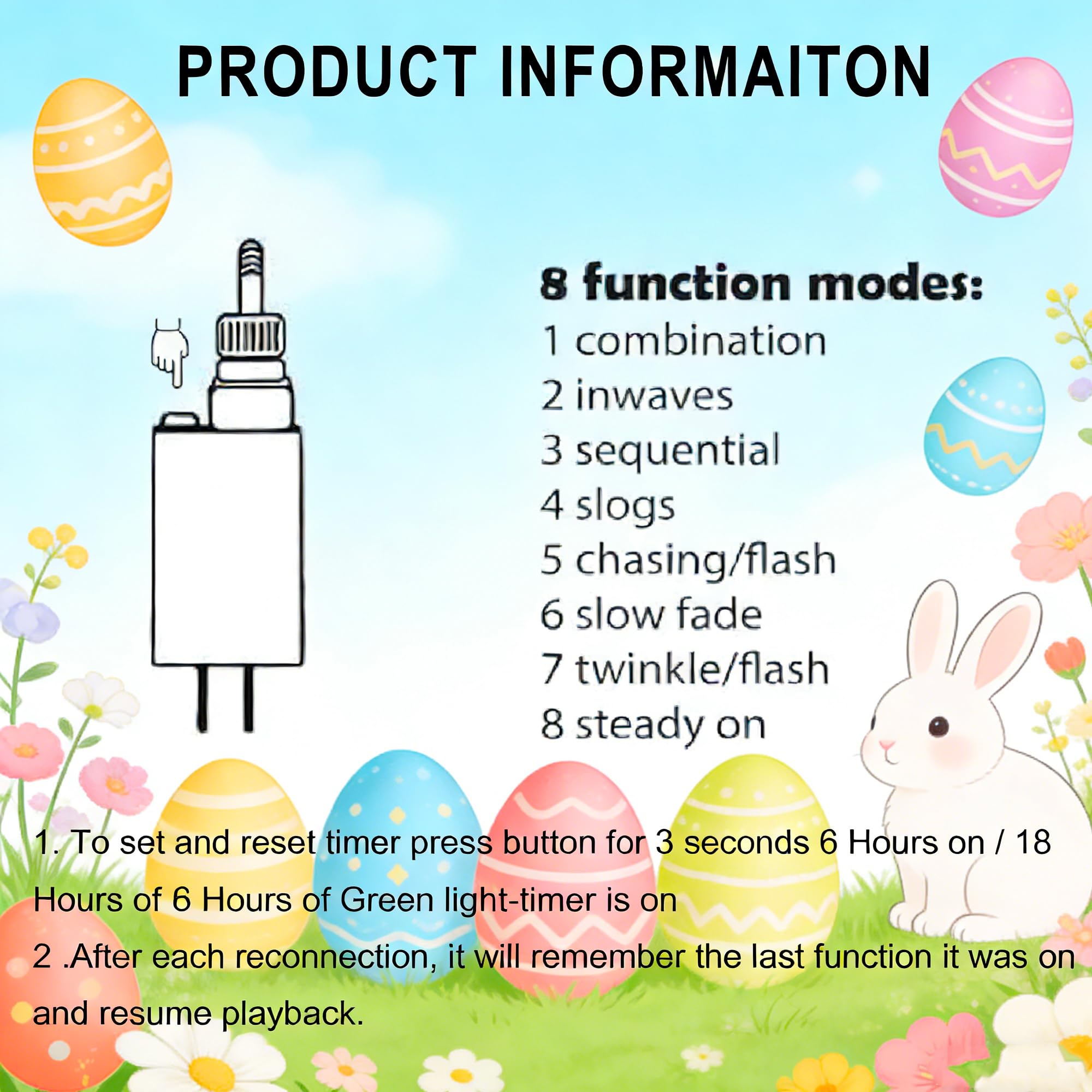 Dazzle Bright Easter Lights 9ft curtain covers wide windows beautifully.