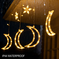 Dazzle Bright LED window lights offer versatile lighting modes for mood setting.