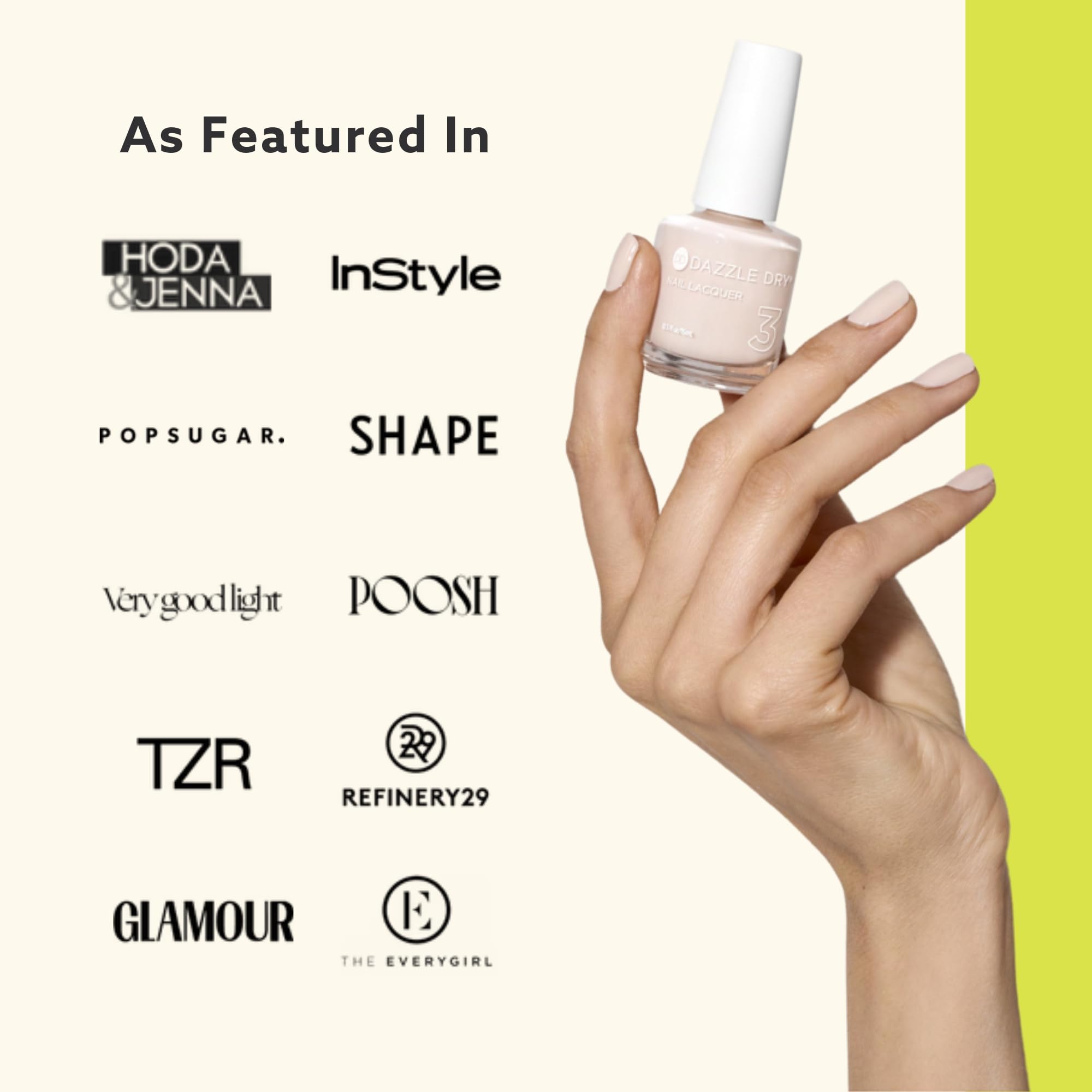 Dazzle Dry starter kit enables a professional-looking at-home manicure.