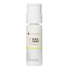 Dazzle Dry Nail Prep bottle with pump ready for clean, long-lasting application.