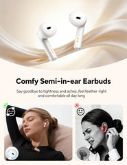 dbsono led-display earbuds clearly show charge status for reliable listening