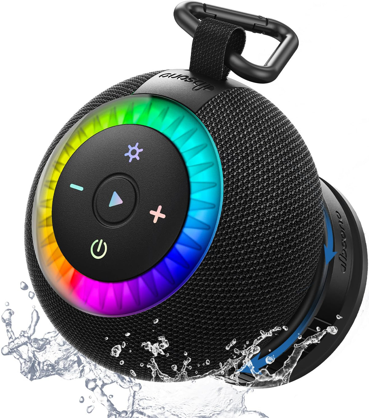 dbsono shower speaker 360 surround delivers immersive bath listening with diffuse sound.