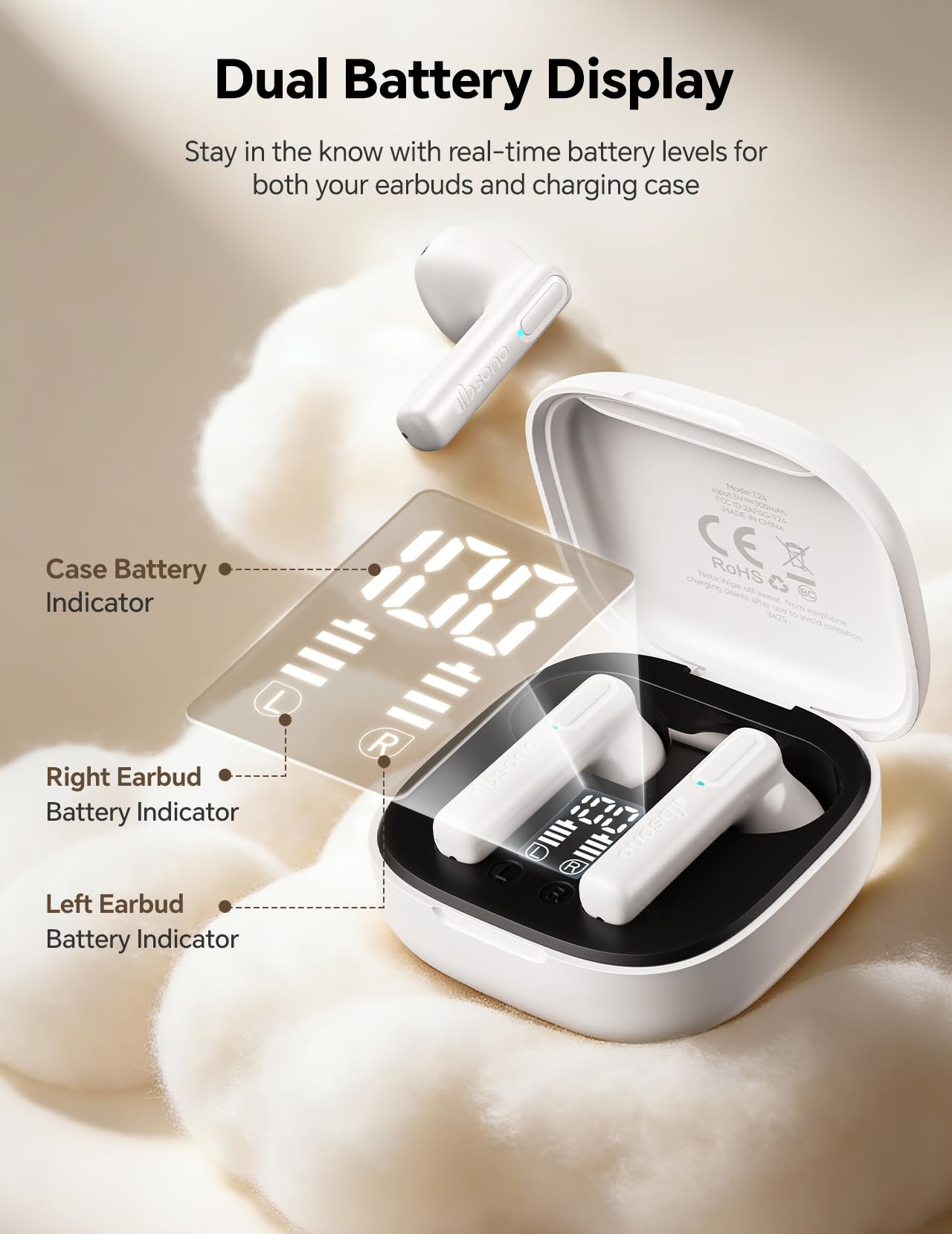 dbsono waterproof ipx5 earbuds ideal for workouts and rainy commutes