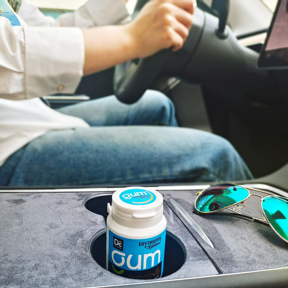 DC24 Daily Care Xylitol gum easy-open cap for quick refreshment