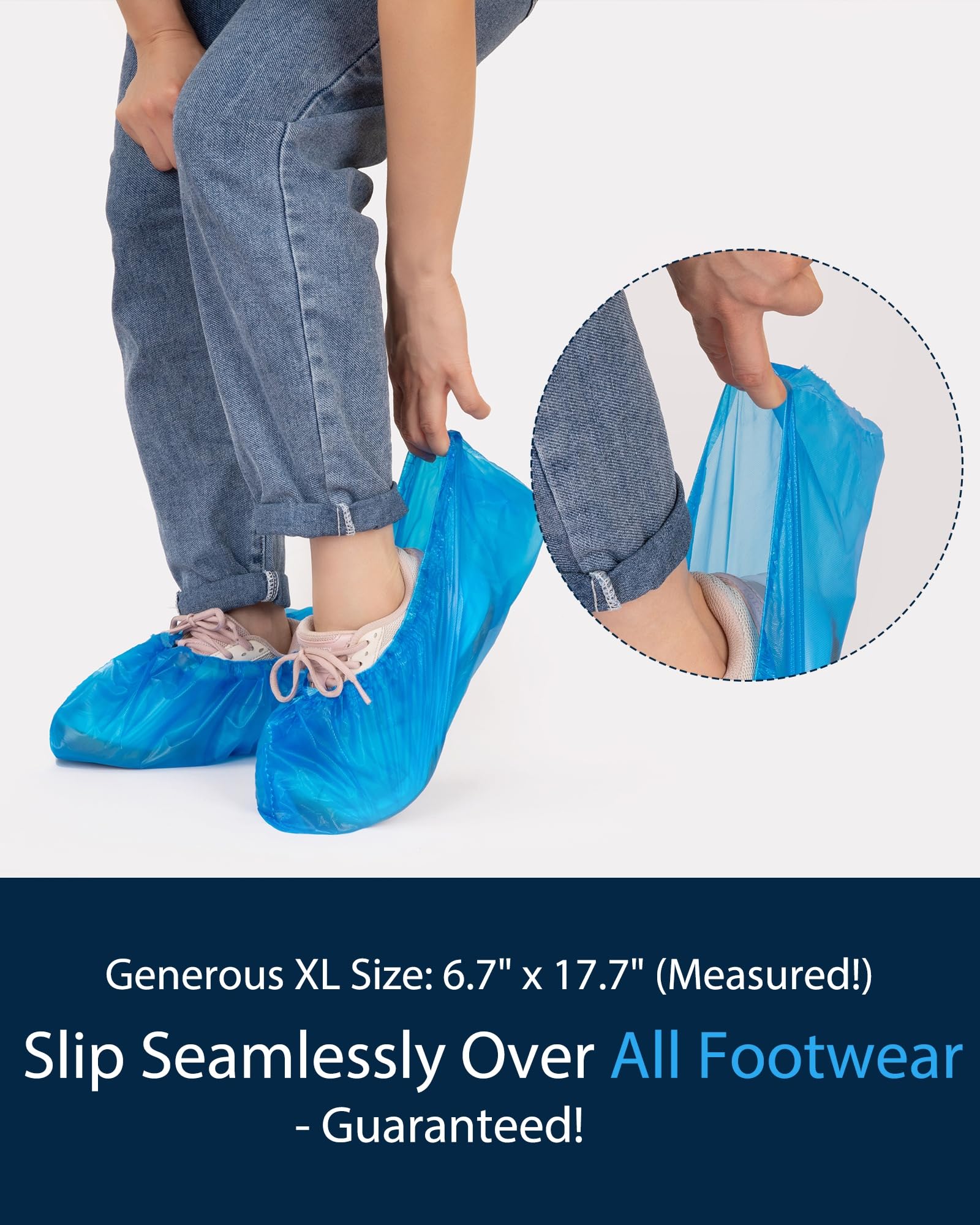 DclobTop versatile indoor shoe covers for home, work, and travel tasks