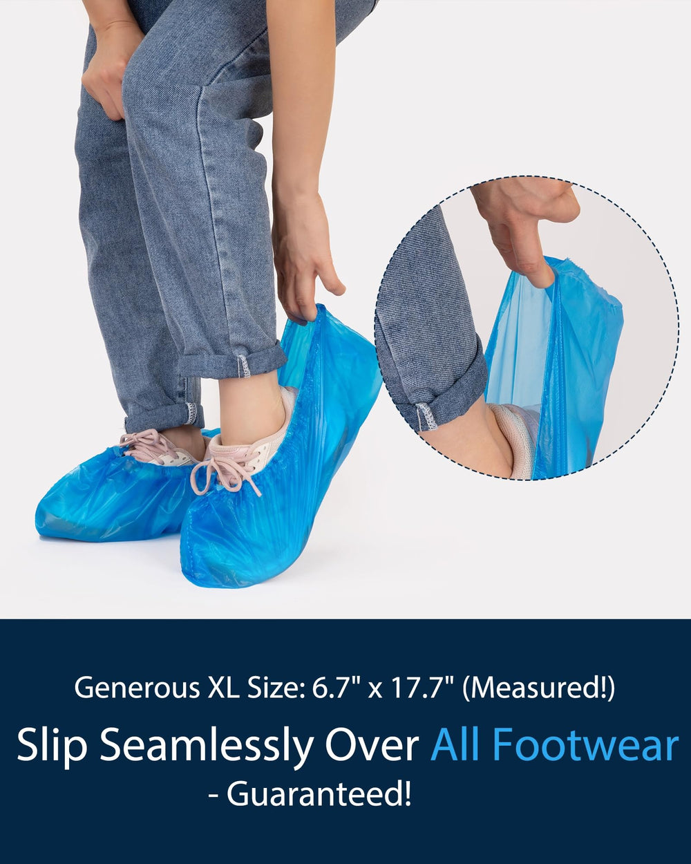 DclobTop versatile indoor shoe covers for home, work, and travel tasks