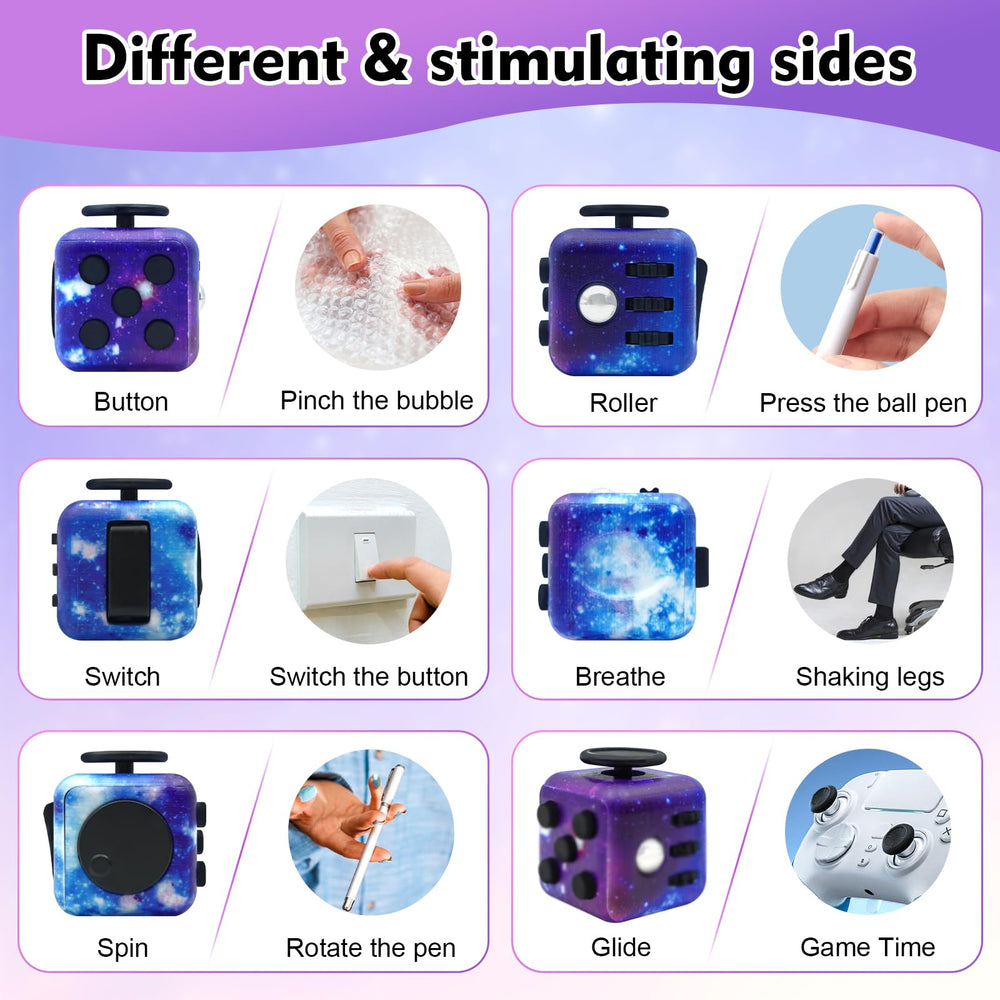 Dcoinc fidget cube gift-ready packaging makes a thoughtful stress-relief present.