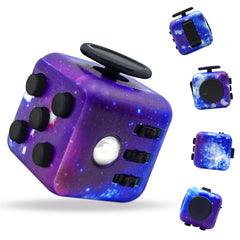 Dcoinc fidget cube side slide for focused, discreet stress relief at work.