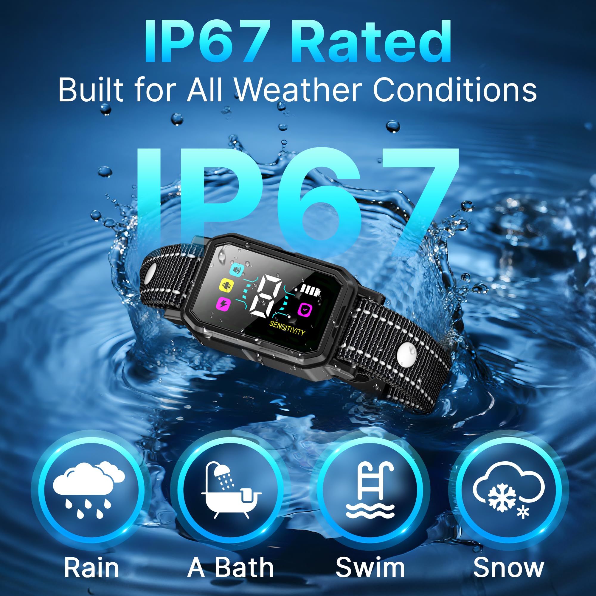 DcvPlan PL30 reflective strap boosts night visibility during walks