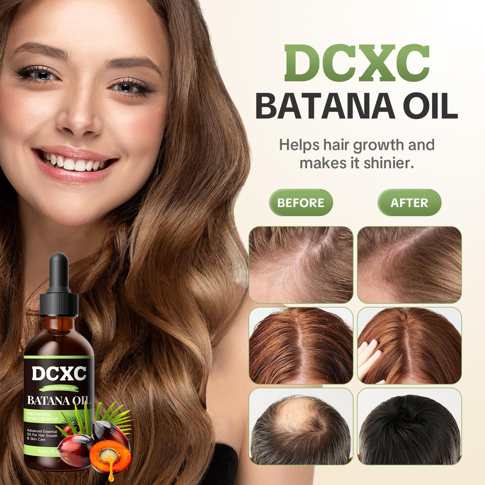 DCXC Batana Oil label emphasizes all-natural, chemical-free formula.