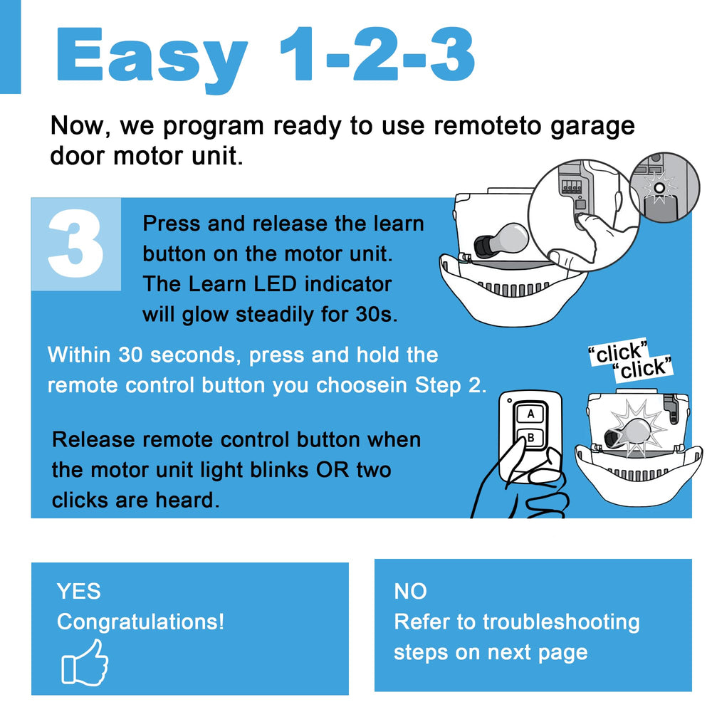 DDcafor remote with rolling code enhances secure operation