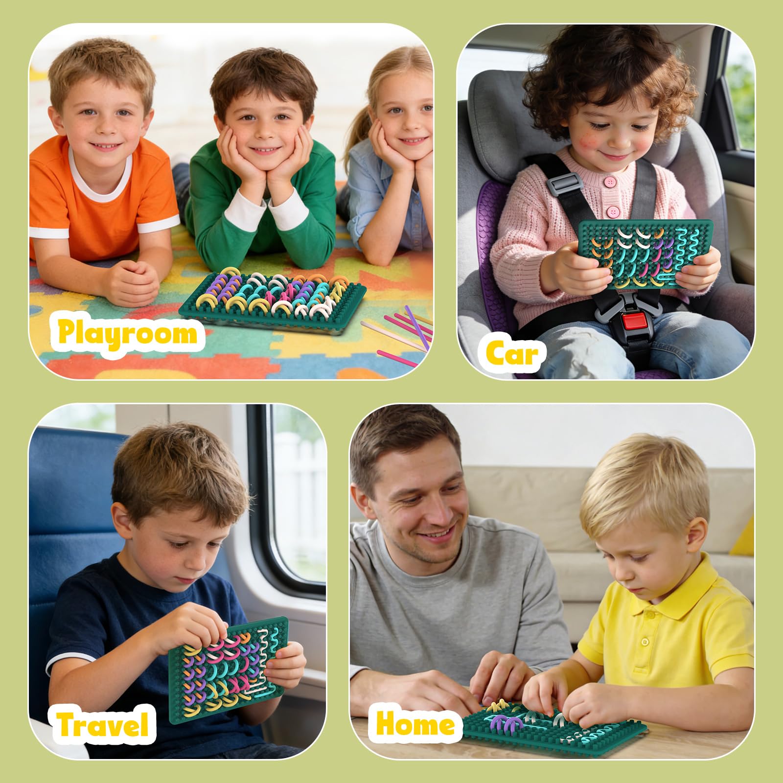 ddLUCK portable sensory toy supports on-the-go engagement anywhere