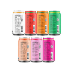 De La Calle Tepache Mixta pack can sparkling with vibrant color.