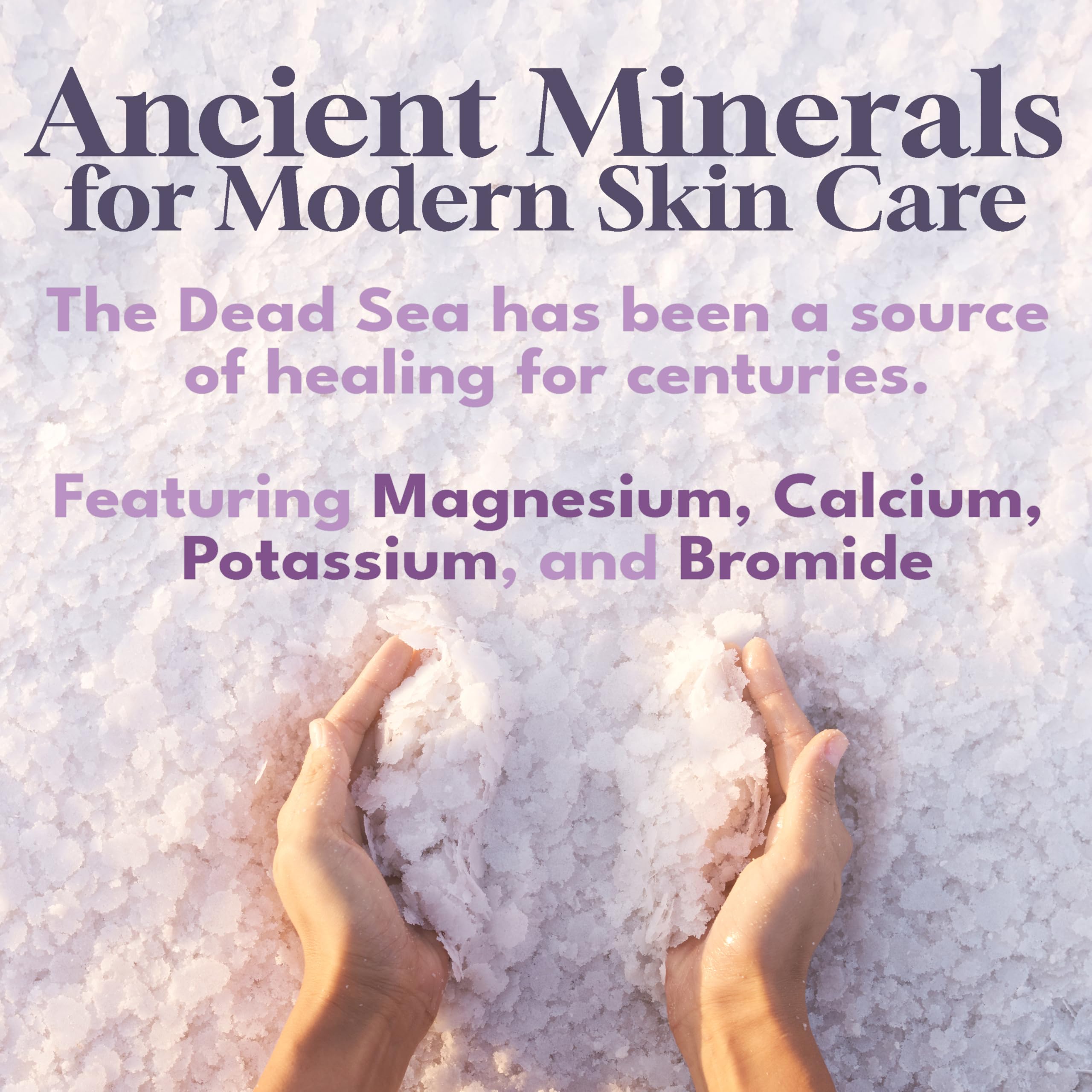 Jar of Dead Sea Warehouse Amazing Minerals unscented salts for sensitive skin