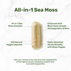 Deal Supplement blend of black seed oil, ashwagandha, and ginger ingredients.