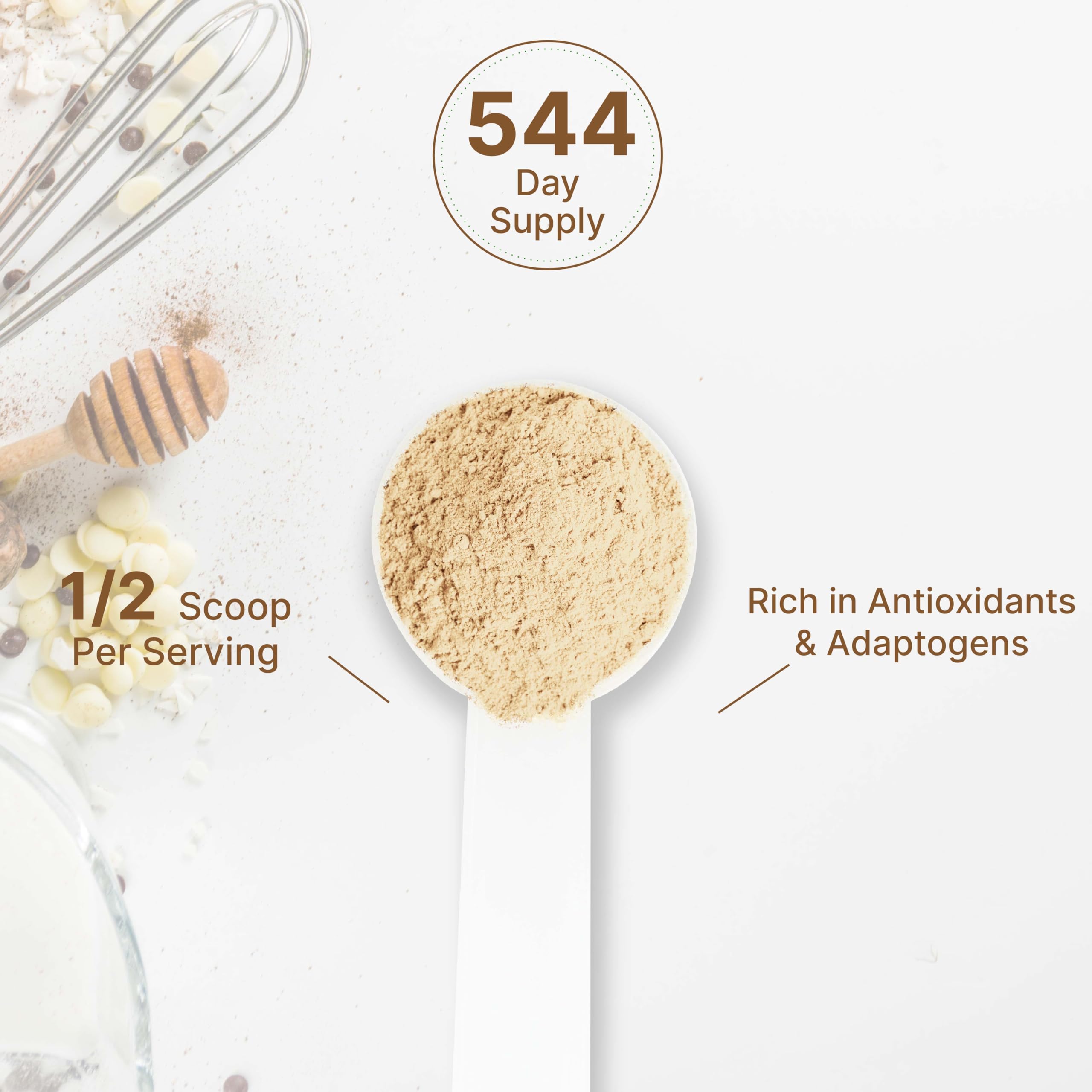DEAL SUPPLEMENT 3-lb maca powder bag ideal for long-term daily use