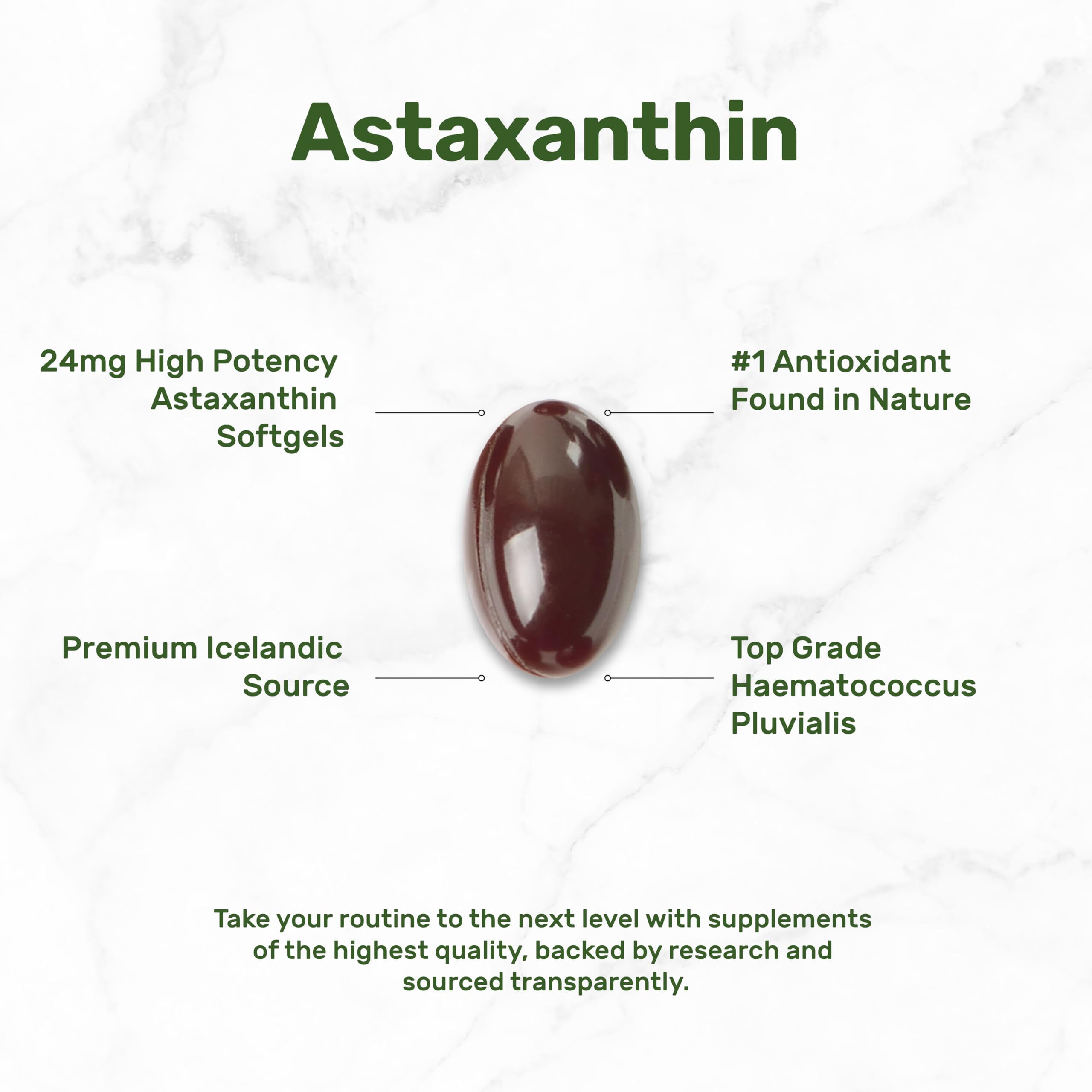 DEAL SUPPLEMENT Astaxanthin 24mg label shows double-strength formula