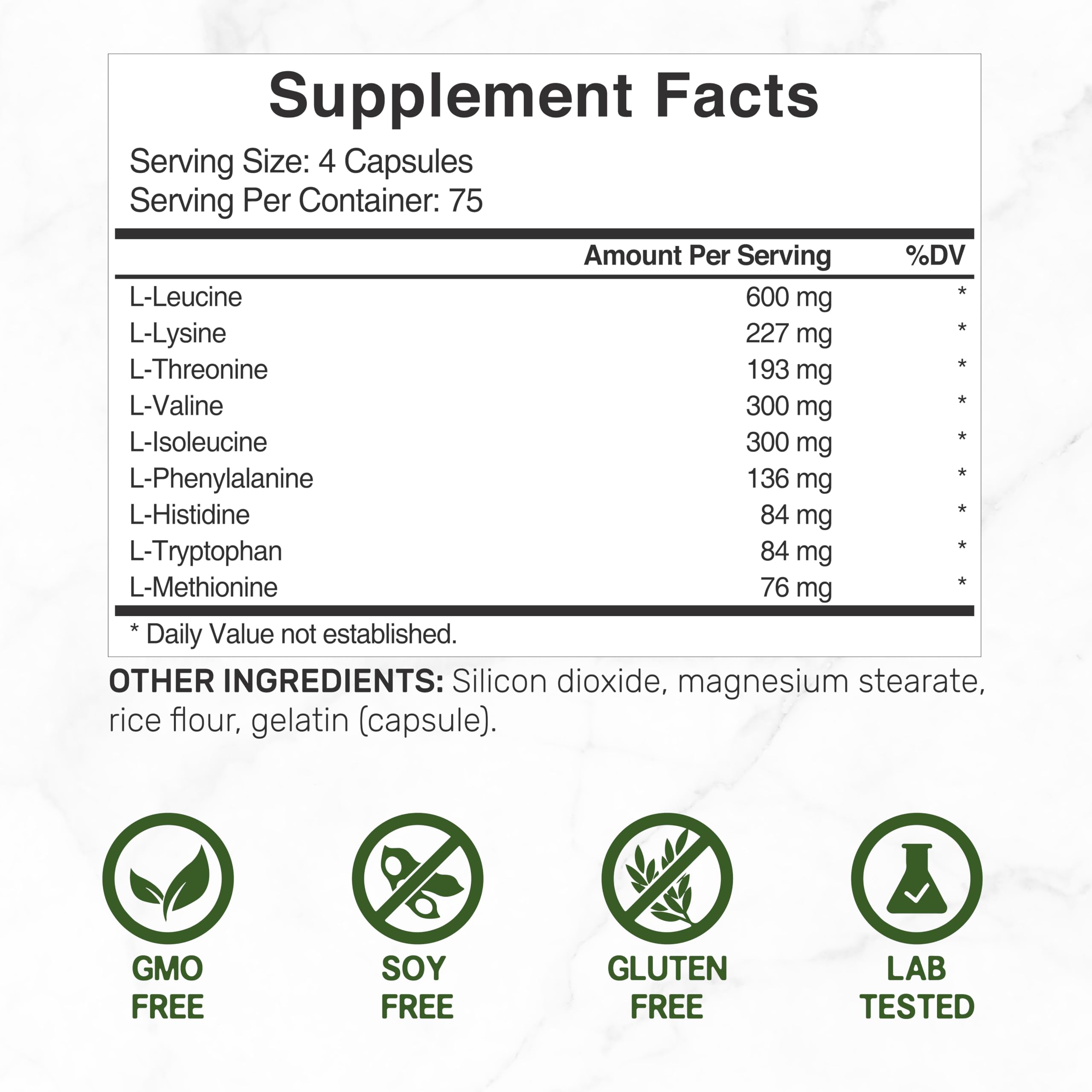 DEAL SUPPLEMENT EAA preworkout use before training for sustained energy