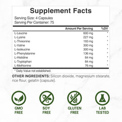 DEAL SUPPLEMENT EAA preworkout use before training for sustained energy