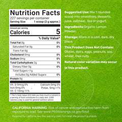 Close-up of freeze-dried lemon powder preserving vitamin C potency