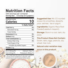 DEAL SUPPLEMENT gelatinized maca powder for easier digestion and steady energy