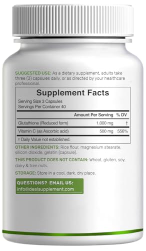 Deal Supplement Glutathione powder closeup highlights fermented formulation