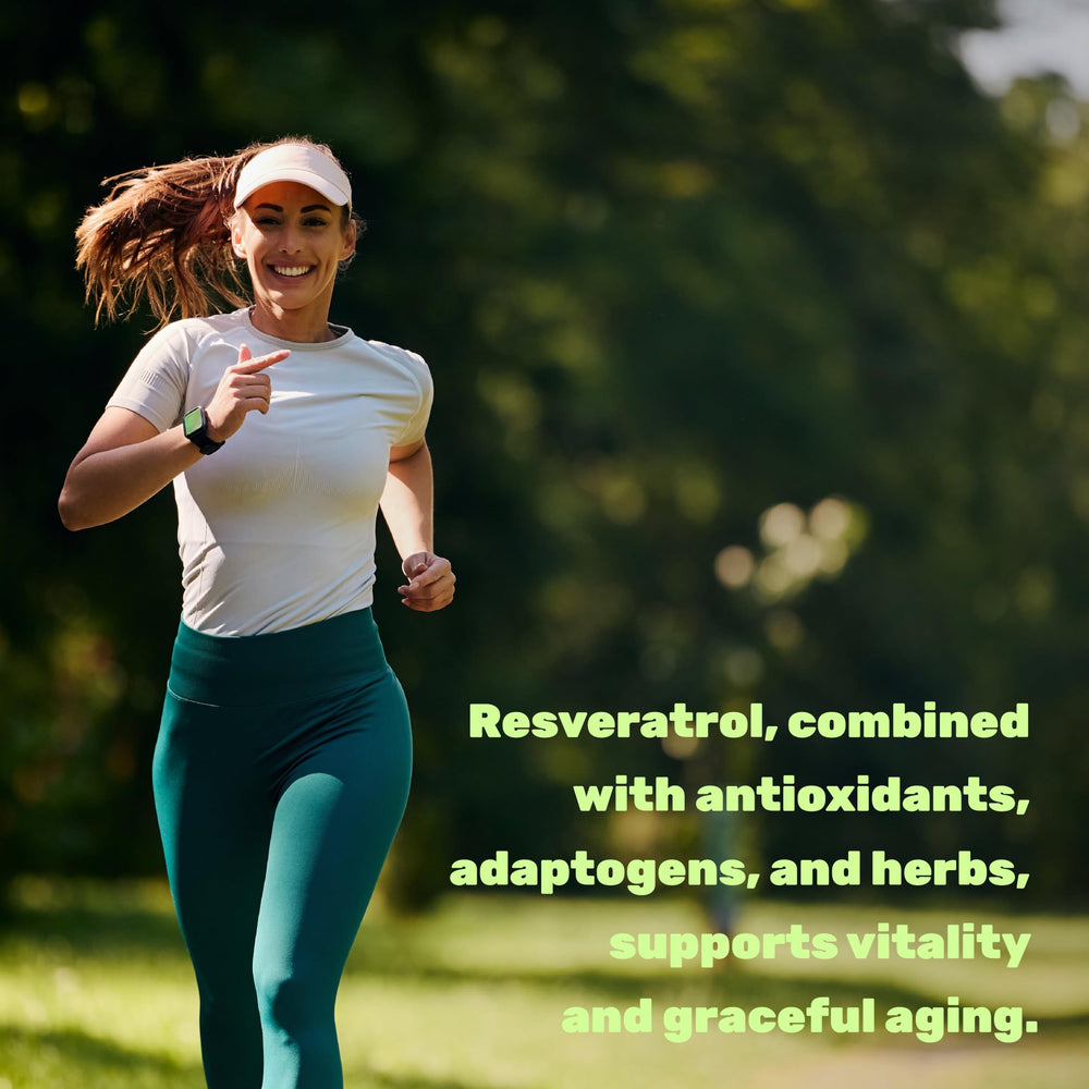Japanese knotweed source used for resveratrol delivery in the formula.