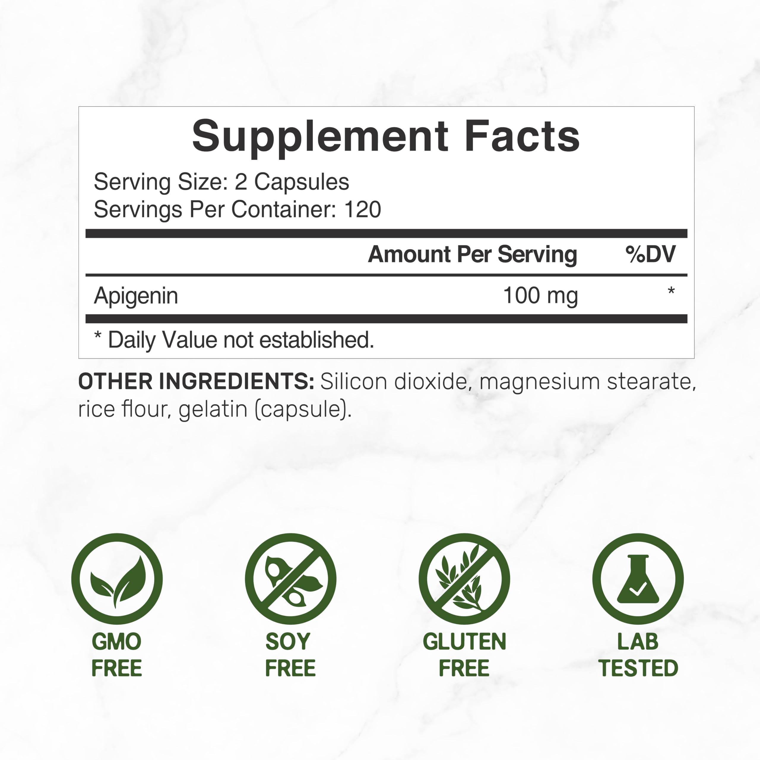 DEAL SUPPLEMENT third-party lab tested for purity certificate