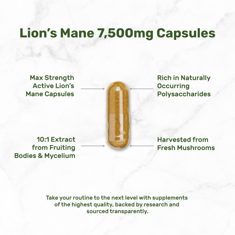 Deal Supplement Lions Mane bottle open image illustrates 240 capsules and packaging clarity.