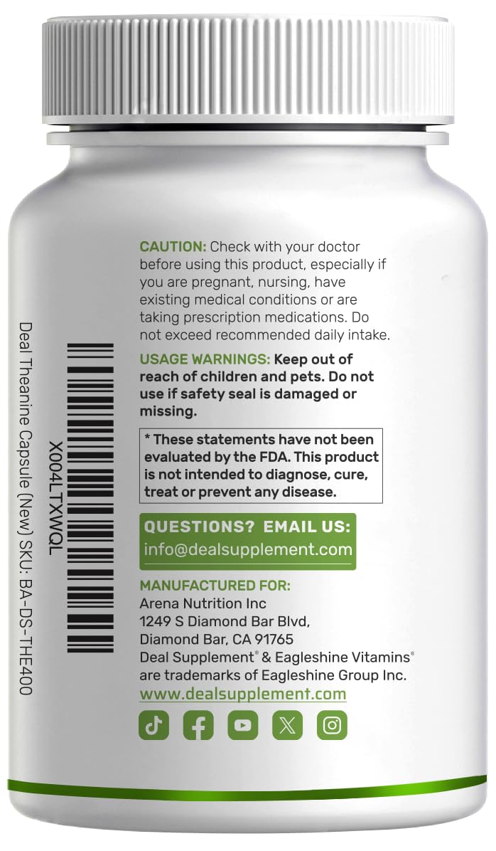 DEAL SUPPLEMENT L-Theanine studio-work setup shows calm focus during tasks.