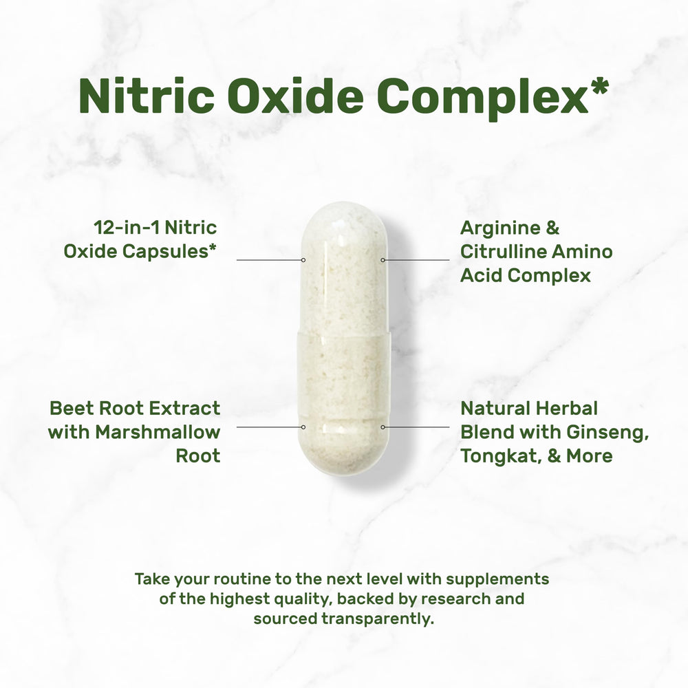 DEAL SUPPLEMENT Nitric Oxide with arginine and citrulline complex highlight.