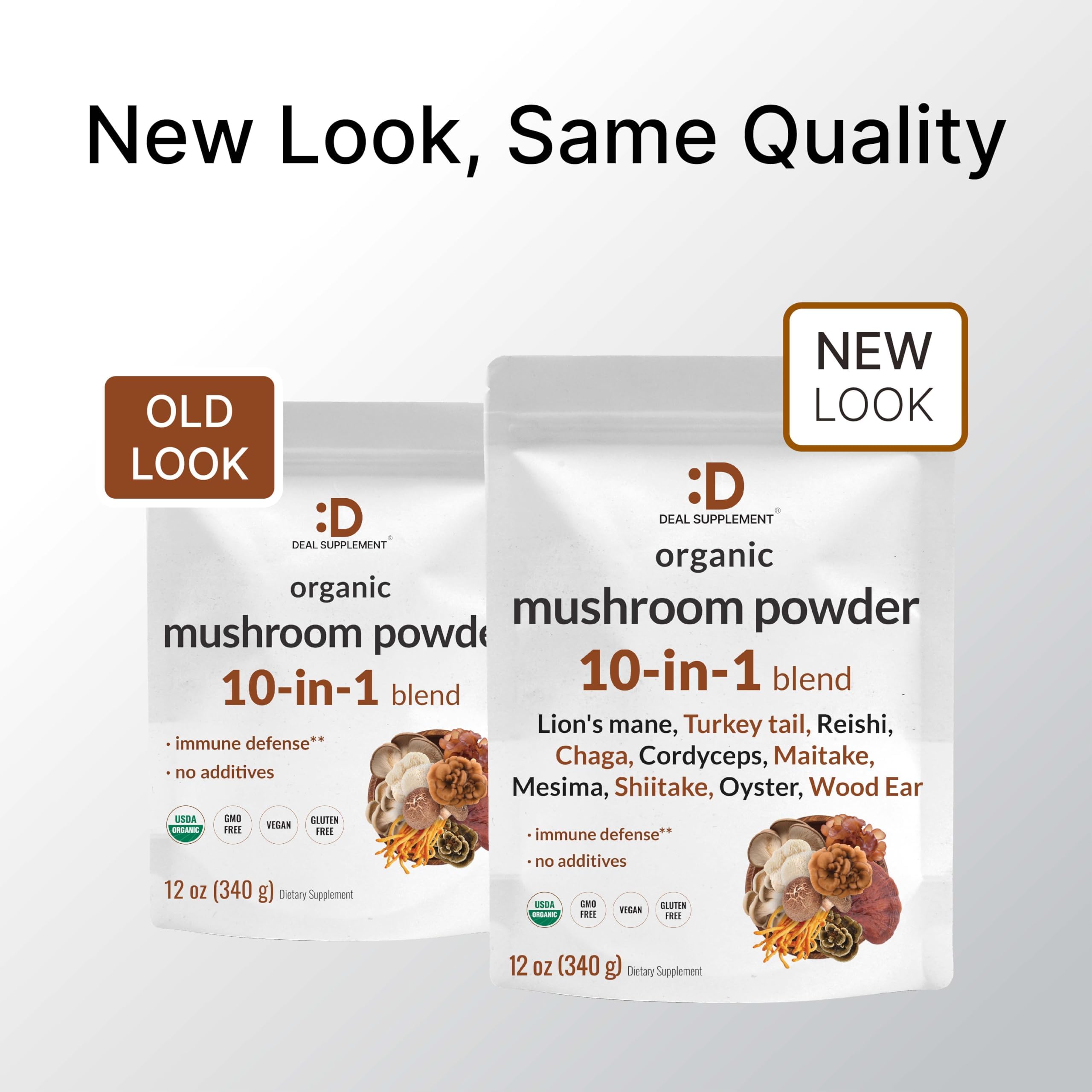 DEAL SUPPLEMENT Non-GMO, lab-tested seal ensures quality.