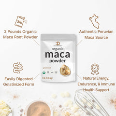 DEAL SUPPLEMENT non-GMO maca powder gluten-free and dairy-free option