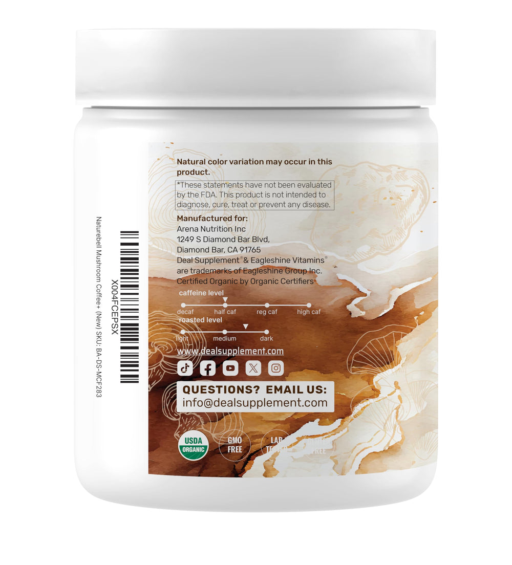 DEAL SUPPLEMENT aroma close-up highlighting earthy aroma