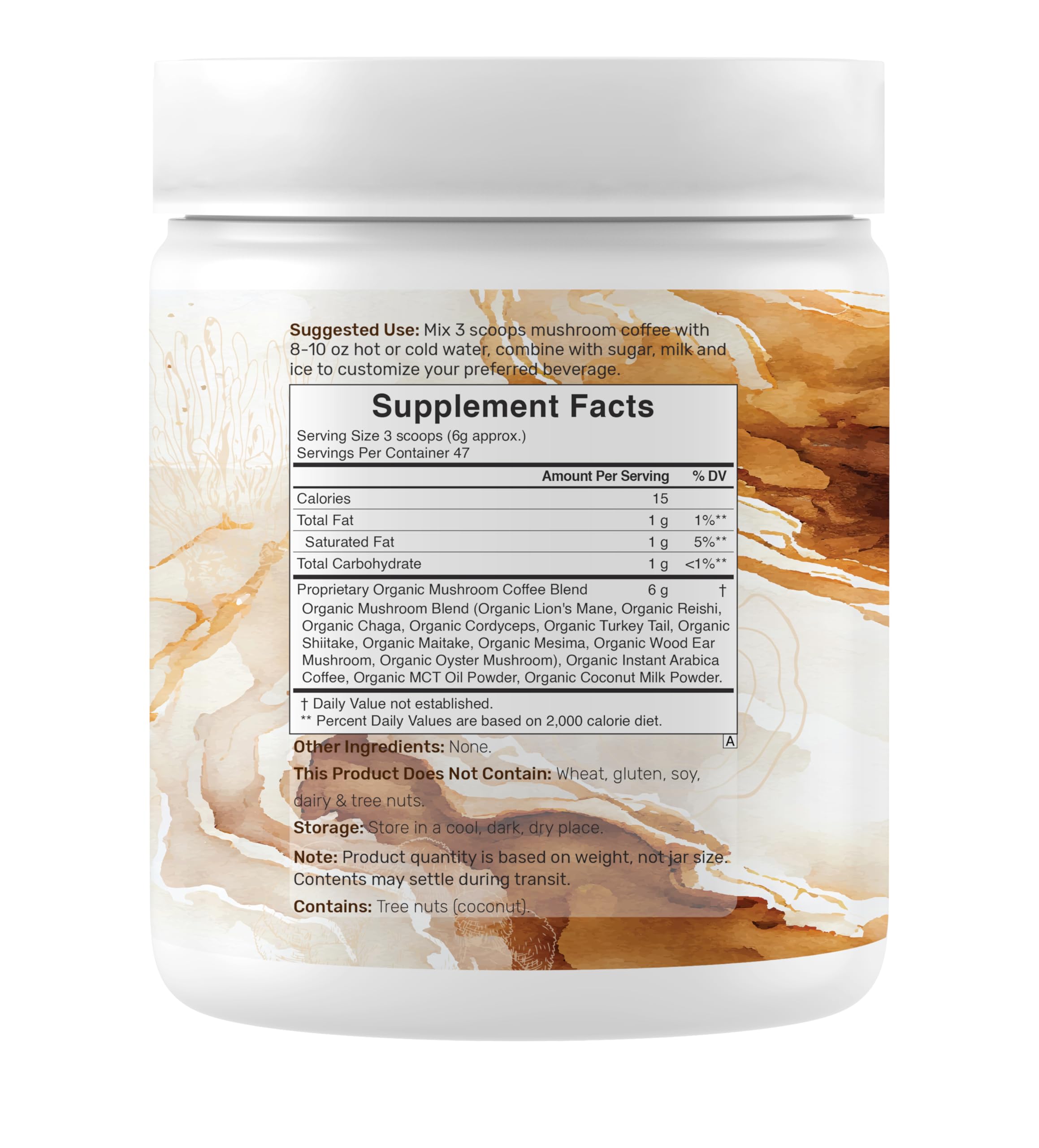 DEAL SUPPLEMENT 10oz bottle on kitchen counter ready to brew