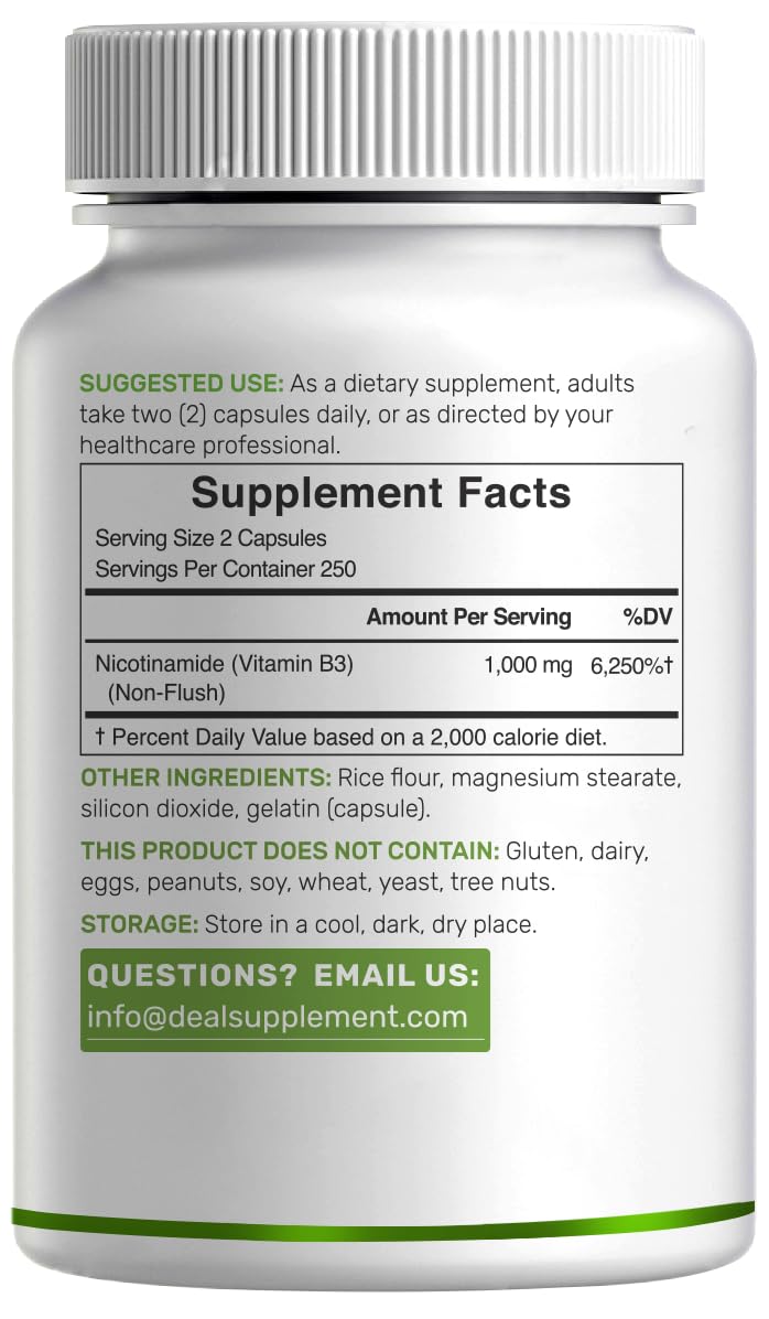 DEAL SUPPLEMENT packaging highlights Non-GMO status and gluten-free formulation.