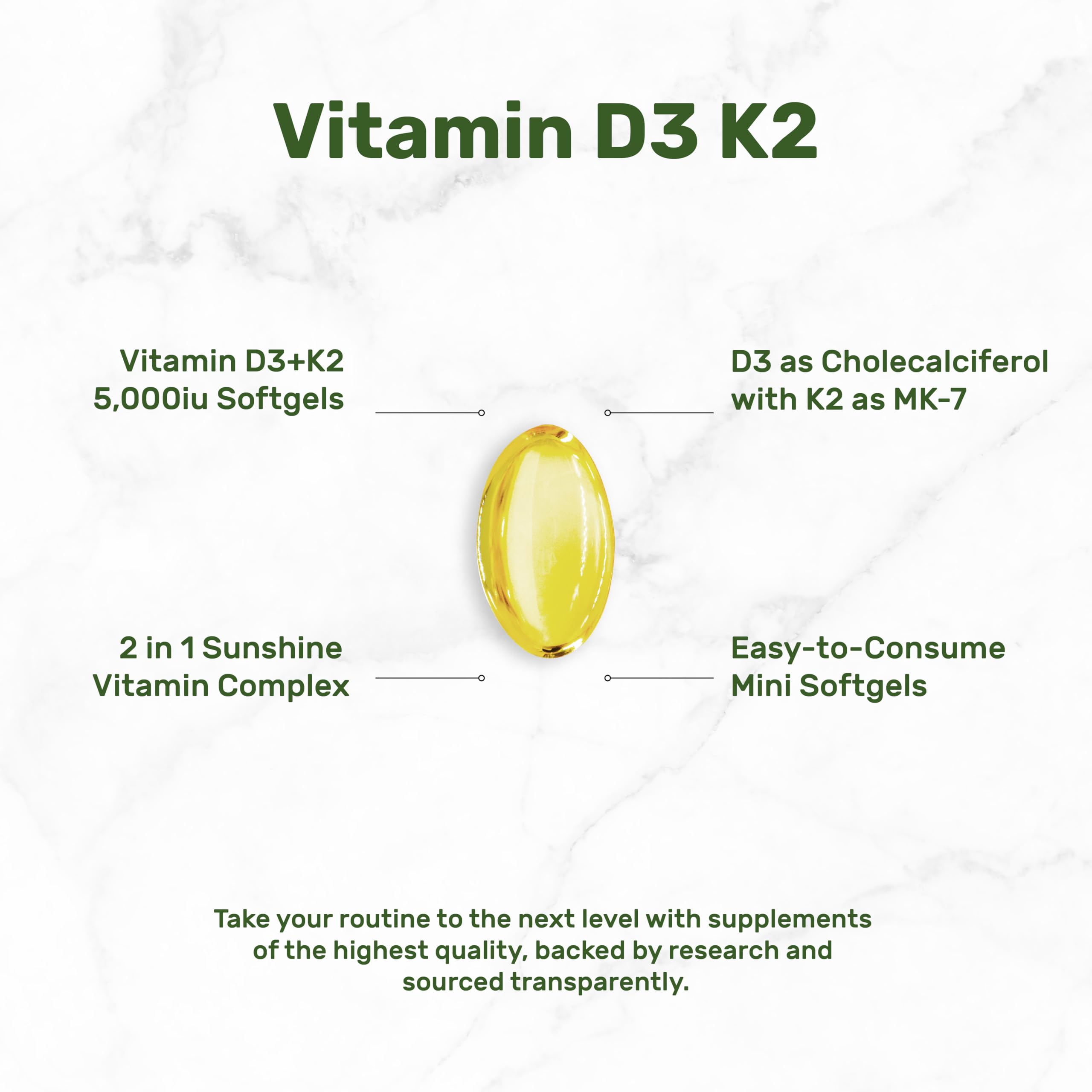 DEAL SUPPLEMENT softgels being poured to show size and texture.