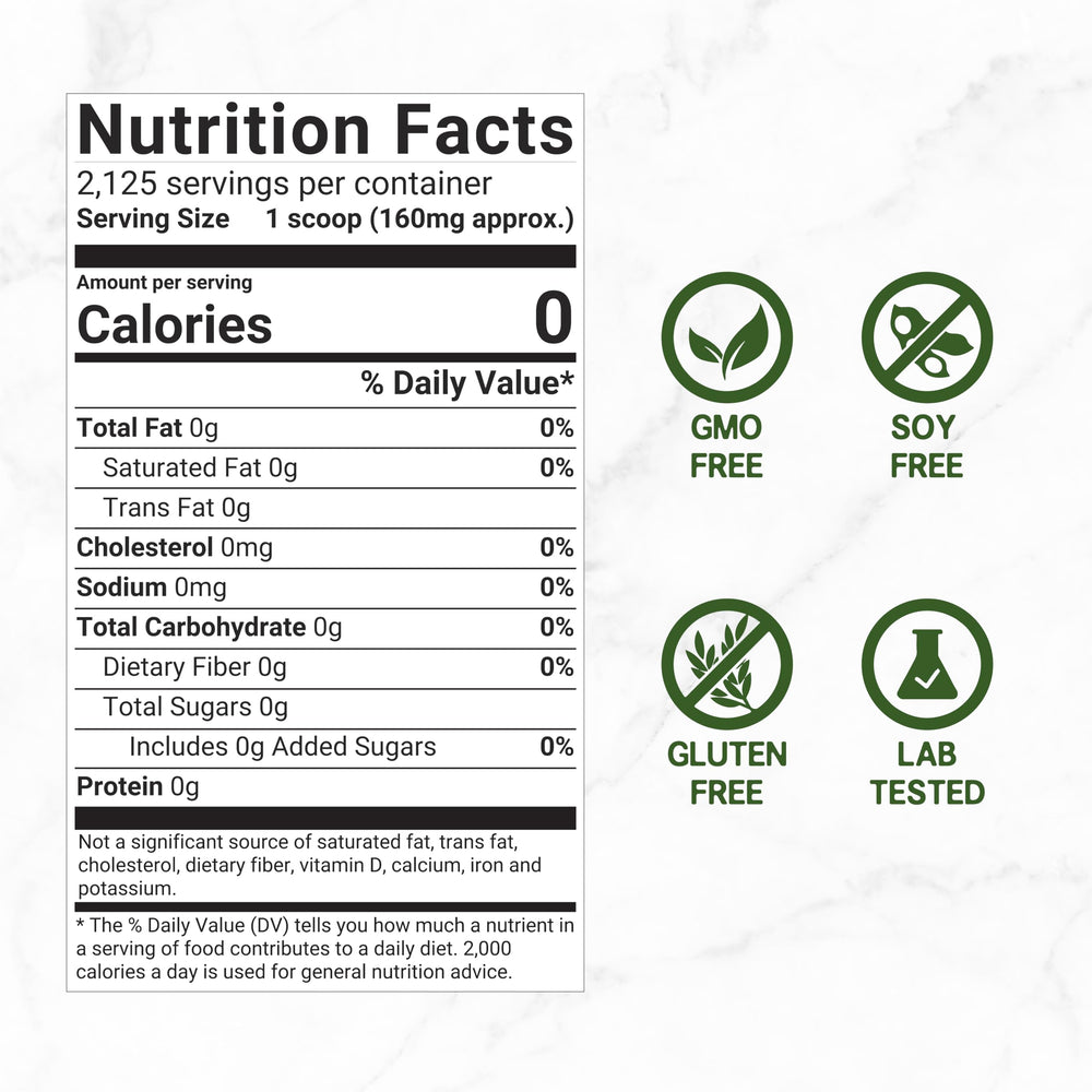 Deal Supplement stevia powder scoop for easy measuring