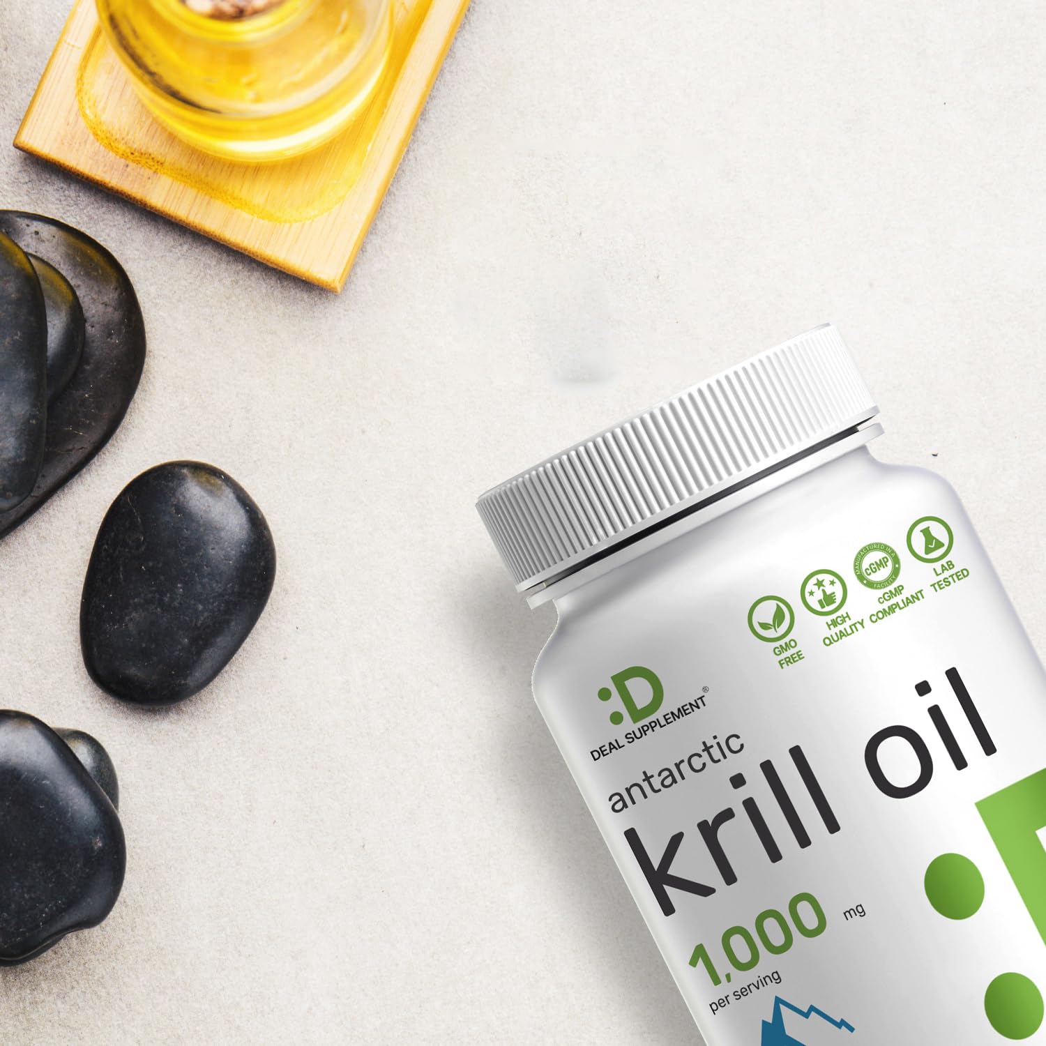 Deal Supplement third-party lab seal indicates quality testing and transparency.