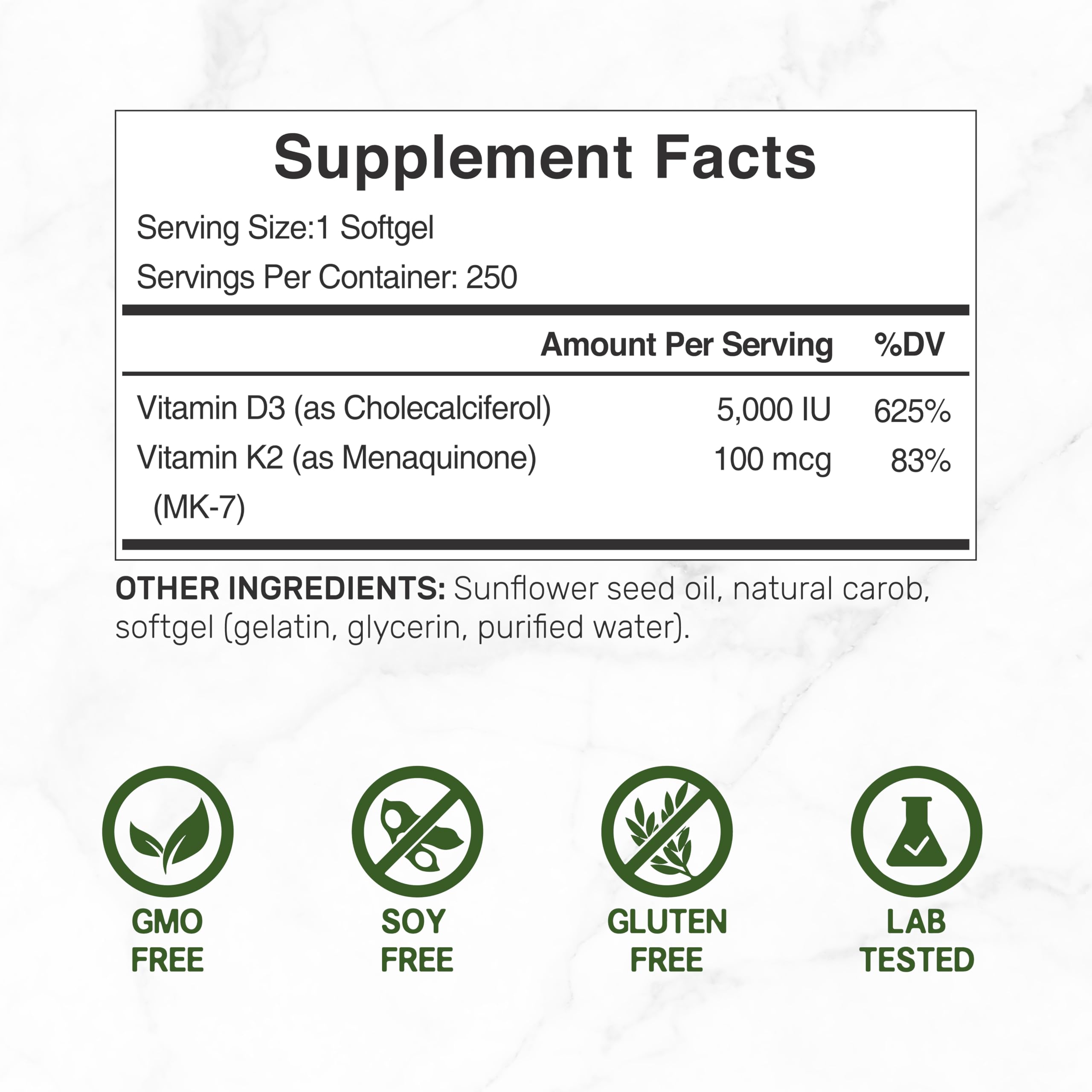 DEAL SUPPLEMENT two-pack close-up of label emphasizing 2-pack value.