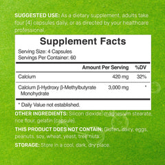 Deal Supplement Ultra Strength HMB capsules close-up highlighting the high dose