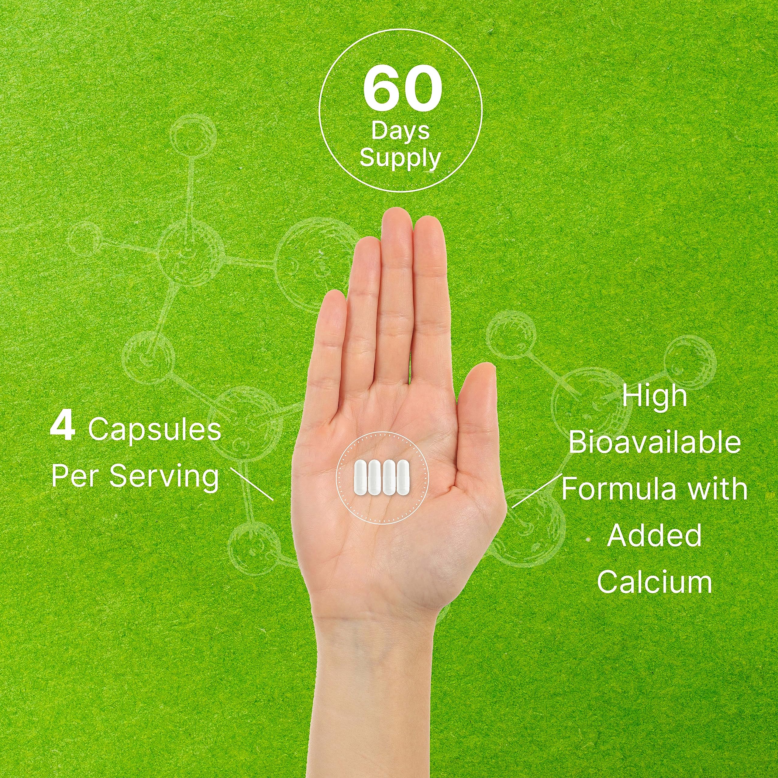 Deal Supplement Ultra Strength HMB ingredients label notes non-GMO and allergen-free formula