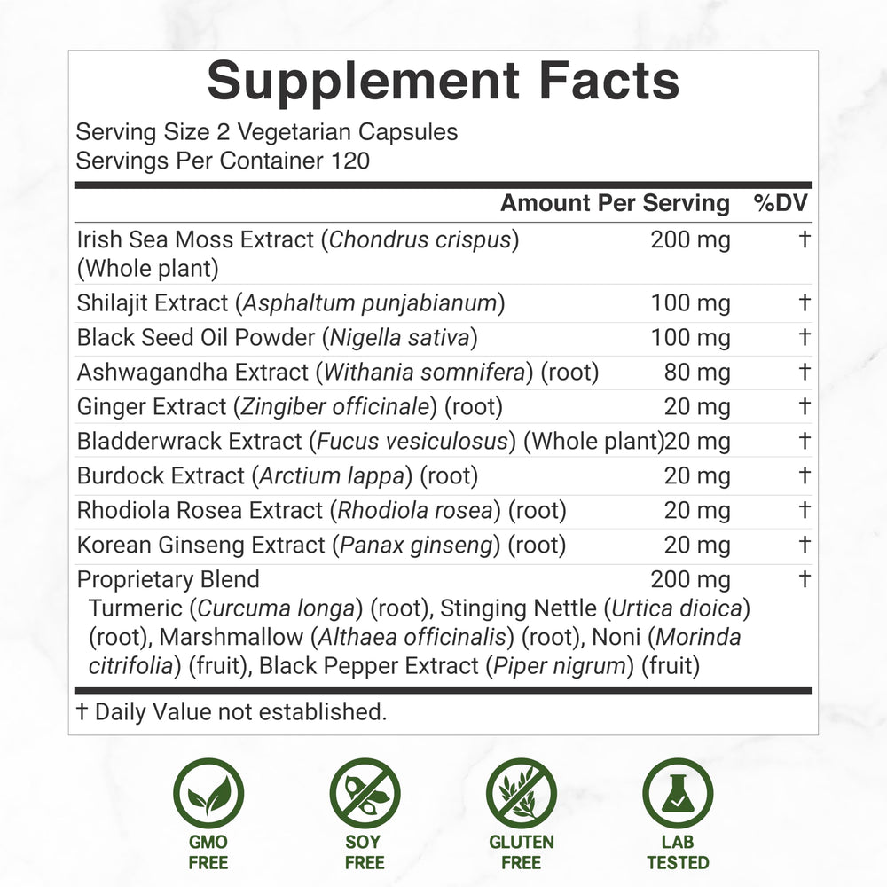 Close-up of Deal Supplement vegan capsules for daily use.