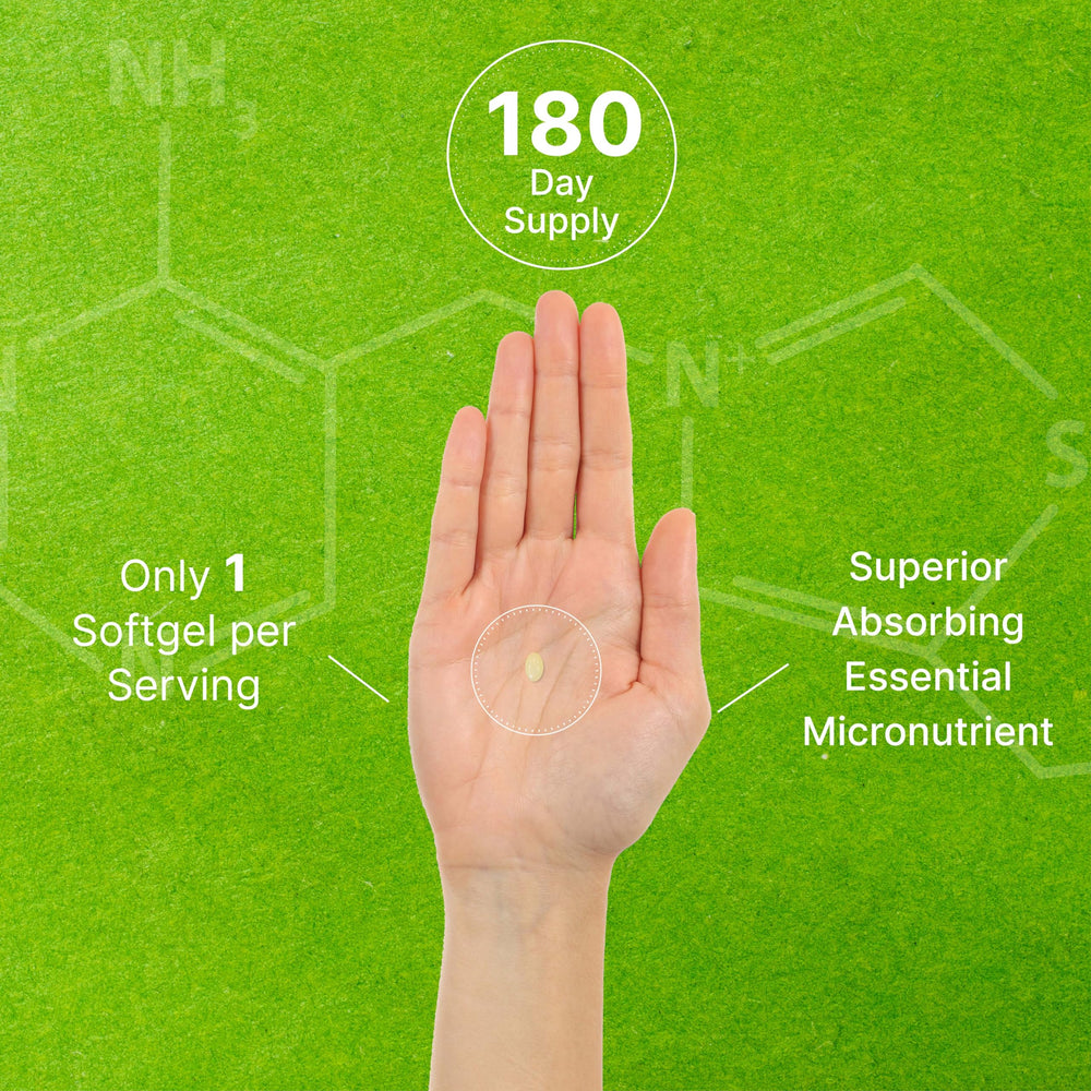 Daily dose concept with DEAL SUPPLEMENT Vitamin K2 softgels