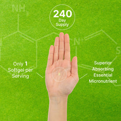 Deal Supplement Vitamin K2 MK-7 softgel closeup for better absorption potential