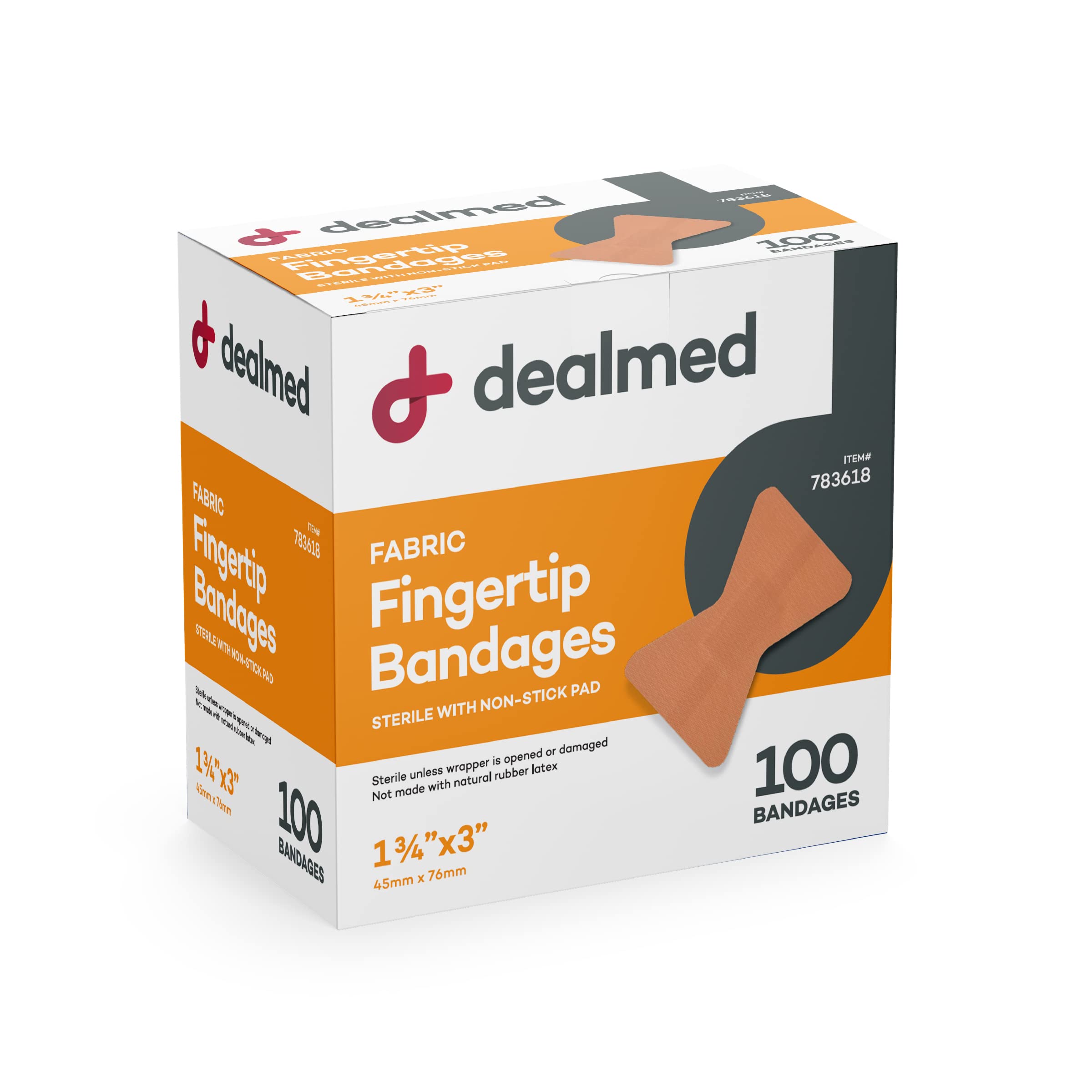 Dealmed fingertip bandage shields minor finger cuts during daily tasks