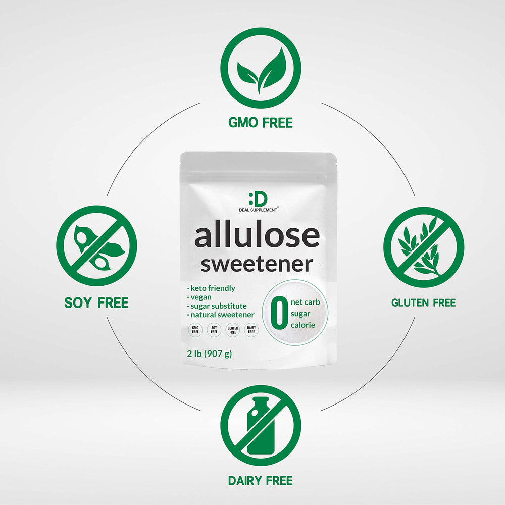DEAL SUPPLEMENT Allulose Sweetener scoop with 4g per serving for 227 servings