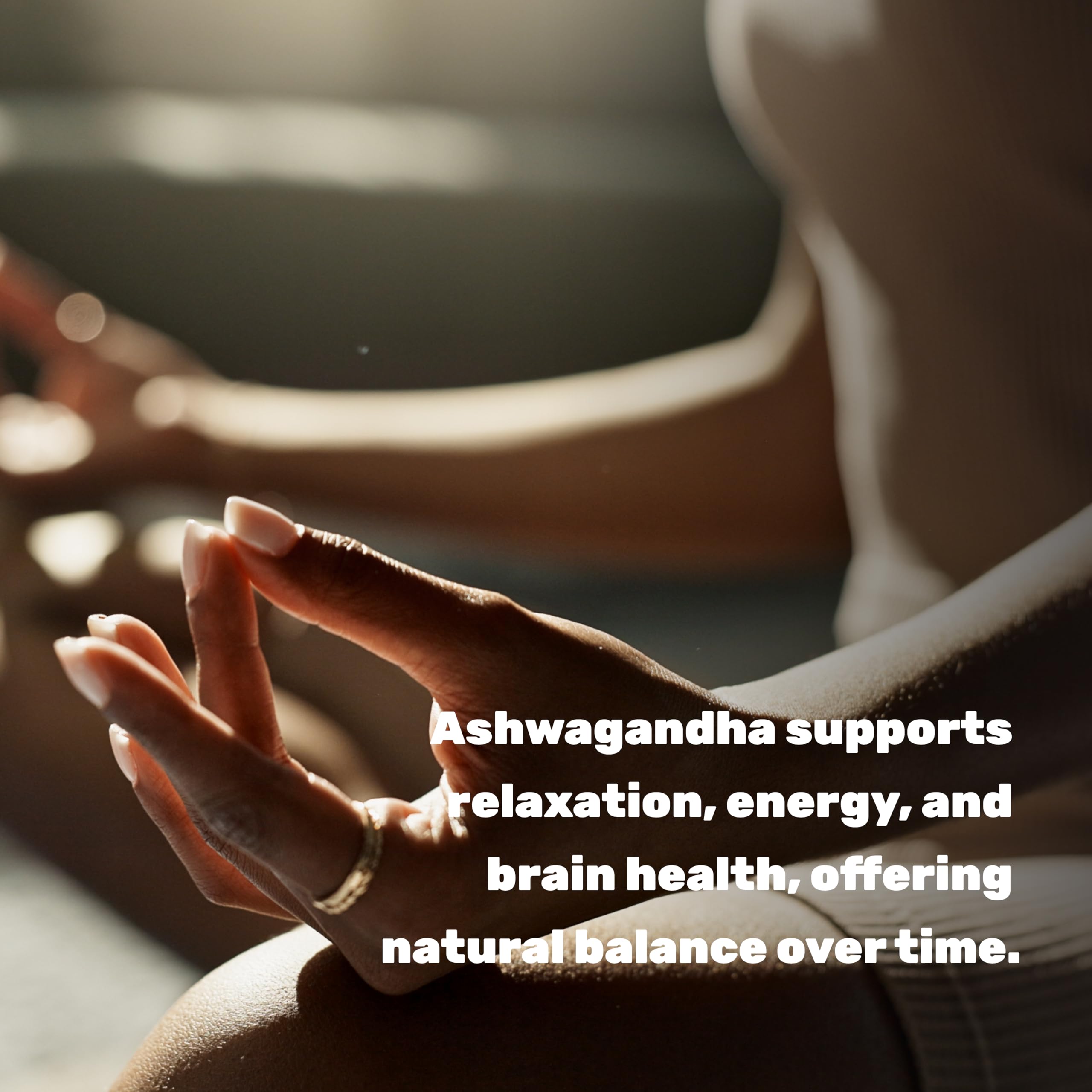 DEAL SUPPLEMENT KSM-66 Ashwagandha full-spectrum potency supports daily balance.